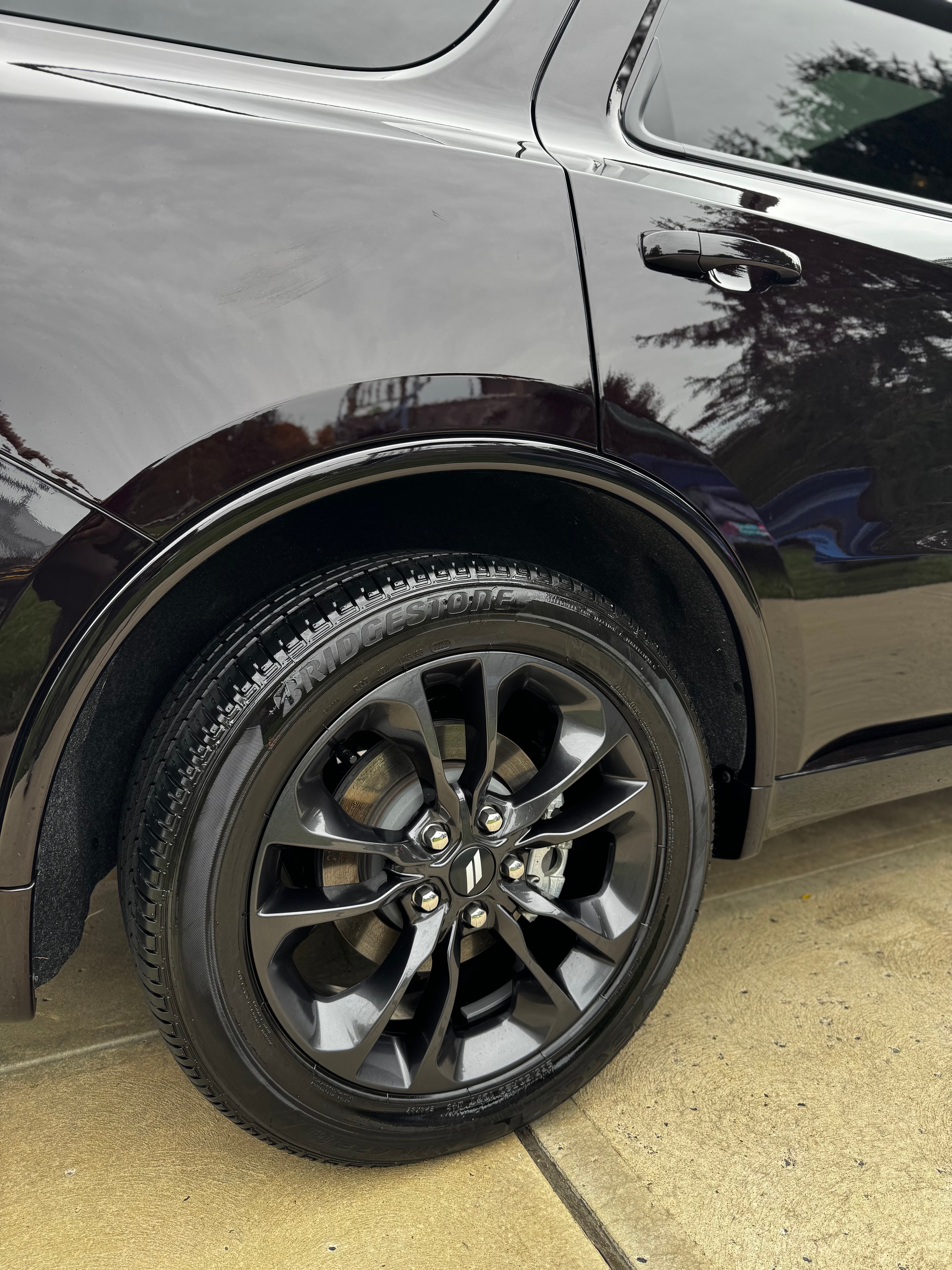 Obsidian Detailing — Dodge Durango wheel detail