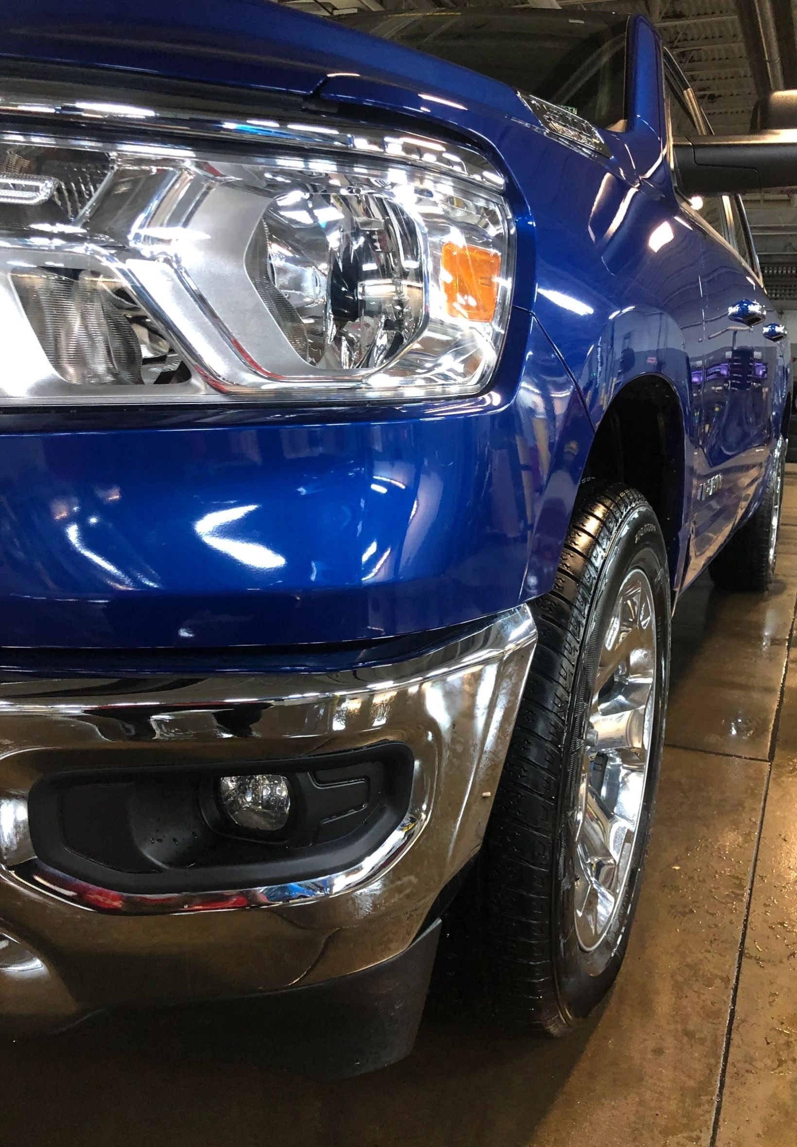 Obsidian Detailing — Blue Ram 1500 exterior detail
